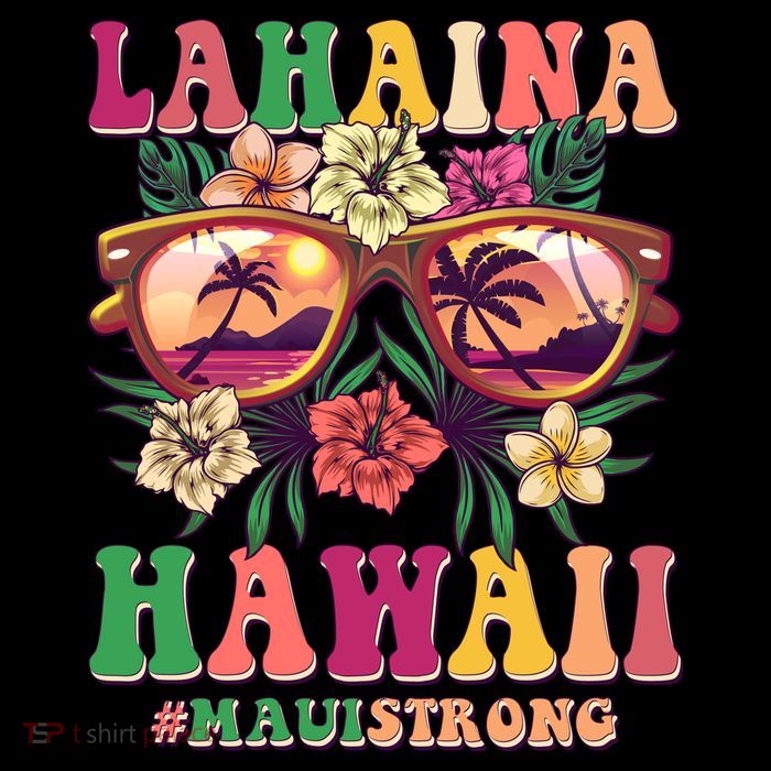 Lahaina Hawaii #Maui Strong Tall T-Shirt