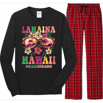 Lahaina Hawaii #Maui Strong Long Sleeve Pajama Set