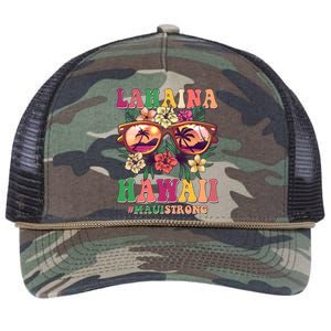 Lahaina Hawaii #Maui Strong Retro Rope Trucker Hat Cap