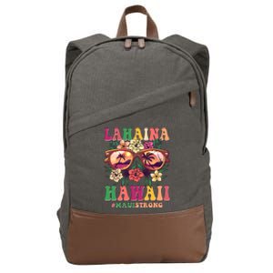 Lahaina Hawaii #Maui Strong Cotton Canvas Backpack