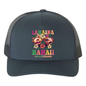 Lahaina Hawaii #Maui Strong Yupoong Adult 5-Panel Trucker Hat