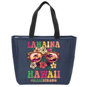 Lahaina Hawaii #Maui Strong Zip Tote Bag