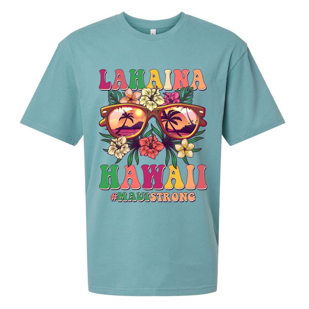 Lahaina Hawaii #Maui Strong Sueded Cloud Jersey T-Shirt