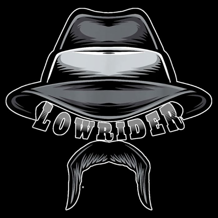 Lowrider Hat & Moustache, Chicano Cholo, Latino Low Rider 16 in Basic Backpack