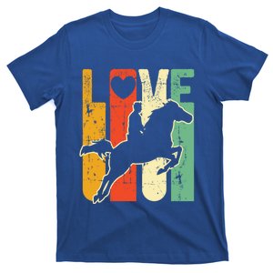 Love Horse Mom Horseback Rider Equestrian Riding Jockeys Gift T-Shirt