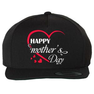 Love Happy Mother Day Great Gift Wool Snapback Cap