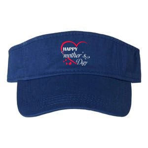 Love Happy Mother Day Great Gift Valucap Bio-Washed Visor