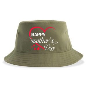 Love Happy Mother Day Great Gift Sustainable Bucket Hat