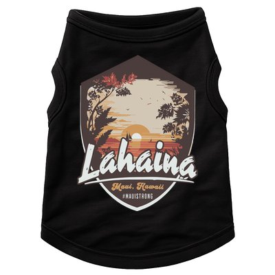 Lahaina Hawaii Maui Strong Support Doggie Tank
