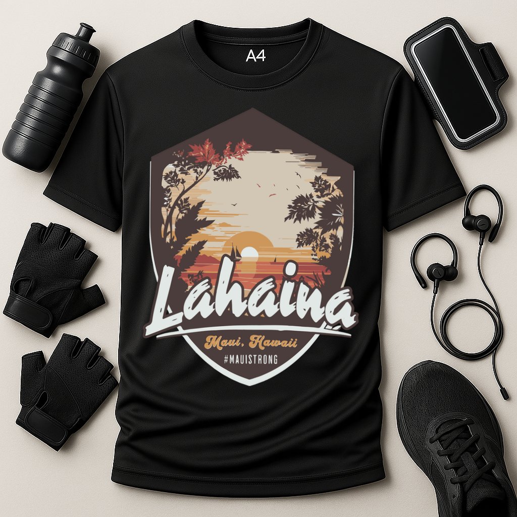 Lahaina Hawaii Maui Strong Support Performance Shirt