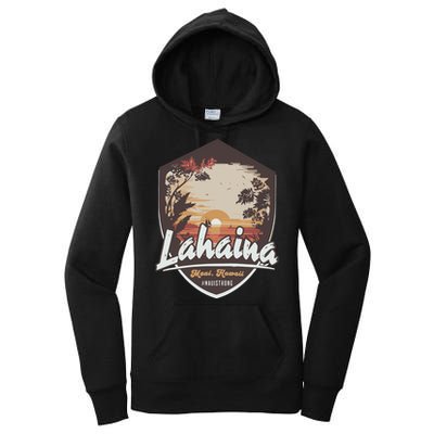 Lahaina Hawaii Maui Strong Support Women's Pullover Hoodie
