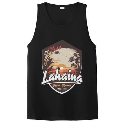 Lahaina Hawaii Maui Strong Support PosiCharge Competitor Tank