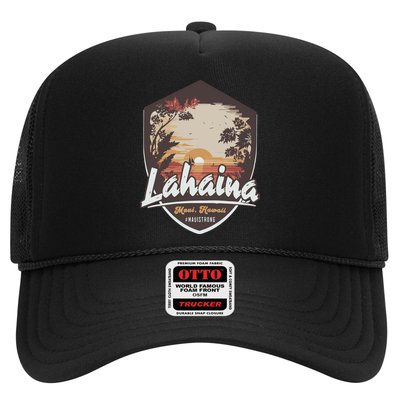 Lahaina Hawaii Maui Strong Support Trucker Hat