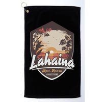 Lahaina Hawaii Maui Strong Support Golf Towel
