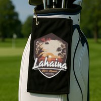 Lahaina Hawaii Maui Strong Support Golf Towel