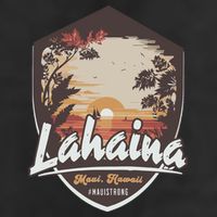 Lahaina Hawaii Maui Strong Support Golf Towel
