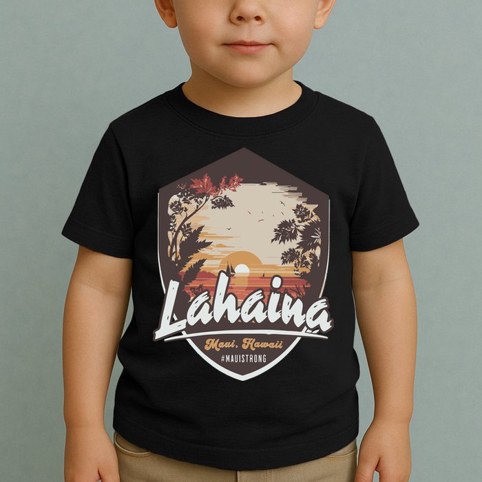 Lahaina Hawaii Maui Strong Support Toddler T-Shirt