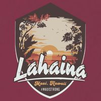 Lahaina Hawaii Maui Strong Support 16oz Travel Tumbler
