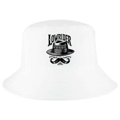 Lowrider Hat Moustache Chicano Cholo Latino Low Rider Cool Comfort Performance Bucket Hat