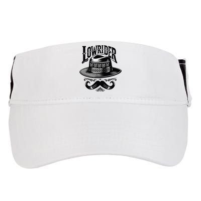 Lowrider Hat Moustache Chicano Cholo Latino Low Rider Adult Drive Performance Visor