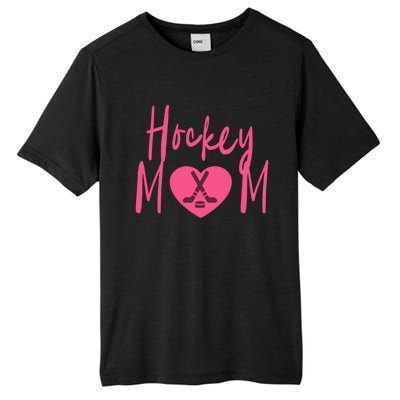 Love Hockey Mom Cute Gift Tall Fusion ChromaSoft Performance T-Shirt