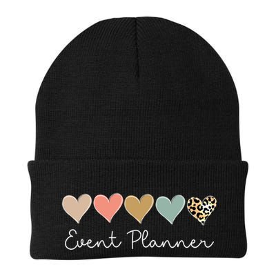 Leopard Hearts Matching Valentines Day For Event Planner Cute Gift Beanie
