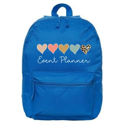 Leopard Hearts Matching Valentines Day For Event Planner Cute Gift 16 in Basic Backpack