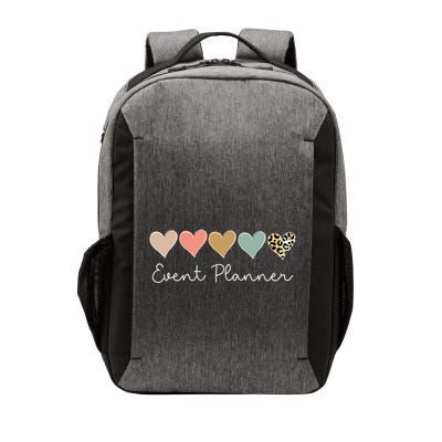 Leopard Hearts Matching Valentines Day For Event Planner Cute Gift Vector Backpack