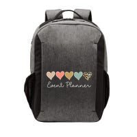 Leopard Hearts Matching Valentines Day For Event Planner Cute Gift Vector Backpack