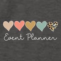 Leopard Hearts Matching Valentines Day For Event Planner Cute Gift Vector Backpack