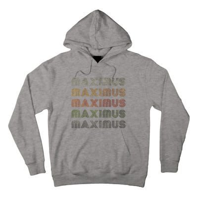 Love Heart Maximus Grungevintage Style Black Maximus Tall Hoodie