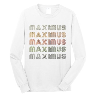 Love Heart Maximus Grungevintage Style Black Maximus Long Sleeve Shirt