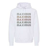 Love Heart Maximus Grungevintage Style Black Maximus Premium Hoodie