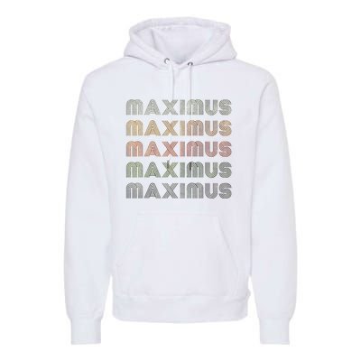 Love Heart Maximus Grungevintage Style Black Maximus Premium Hoodie