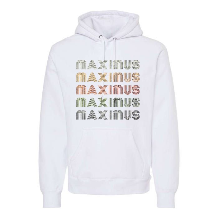 Love Heart Maximus Grungevintage Style Black Maximus Premium Hoodie