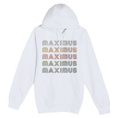 Love Heart Maximus Grungevintage Style Black Maximus Premium Pullover Hoodie