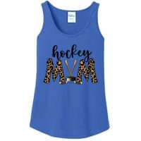 Leopard Hockey Mom Ice Hockey Fan Game Day Vibes Mothers Day Gift Ladies Essential Tank