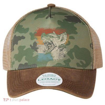 Laughing Hyena Meaningful Gift Legacy Tie Dye Trucker Hat