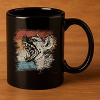 Laughing Hyena Meaningful Gift 11oz C Handle Ceramic Mug