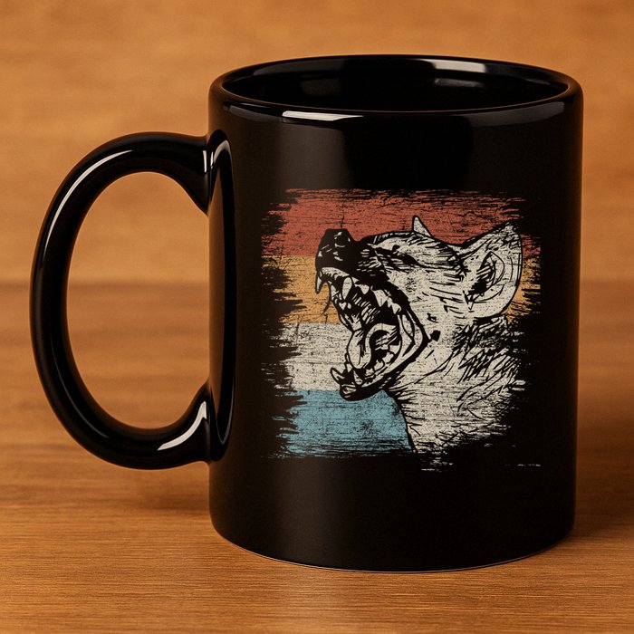 Laughing Hyena Meaningful Gift 11oz C Handle Ceramic Mug
