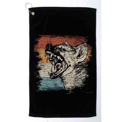 Laughing Hyena Meaningful Gift Golf Towel