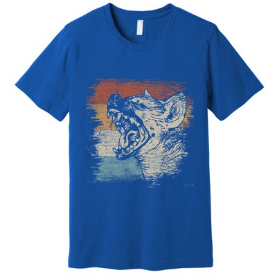 Laughing Hyena Meaningful Gift Premium T-Shirt