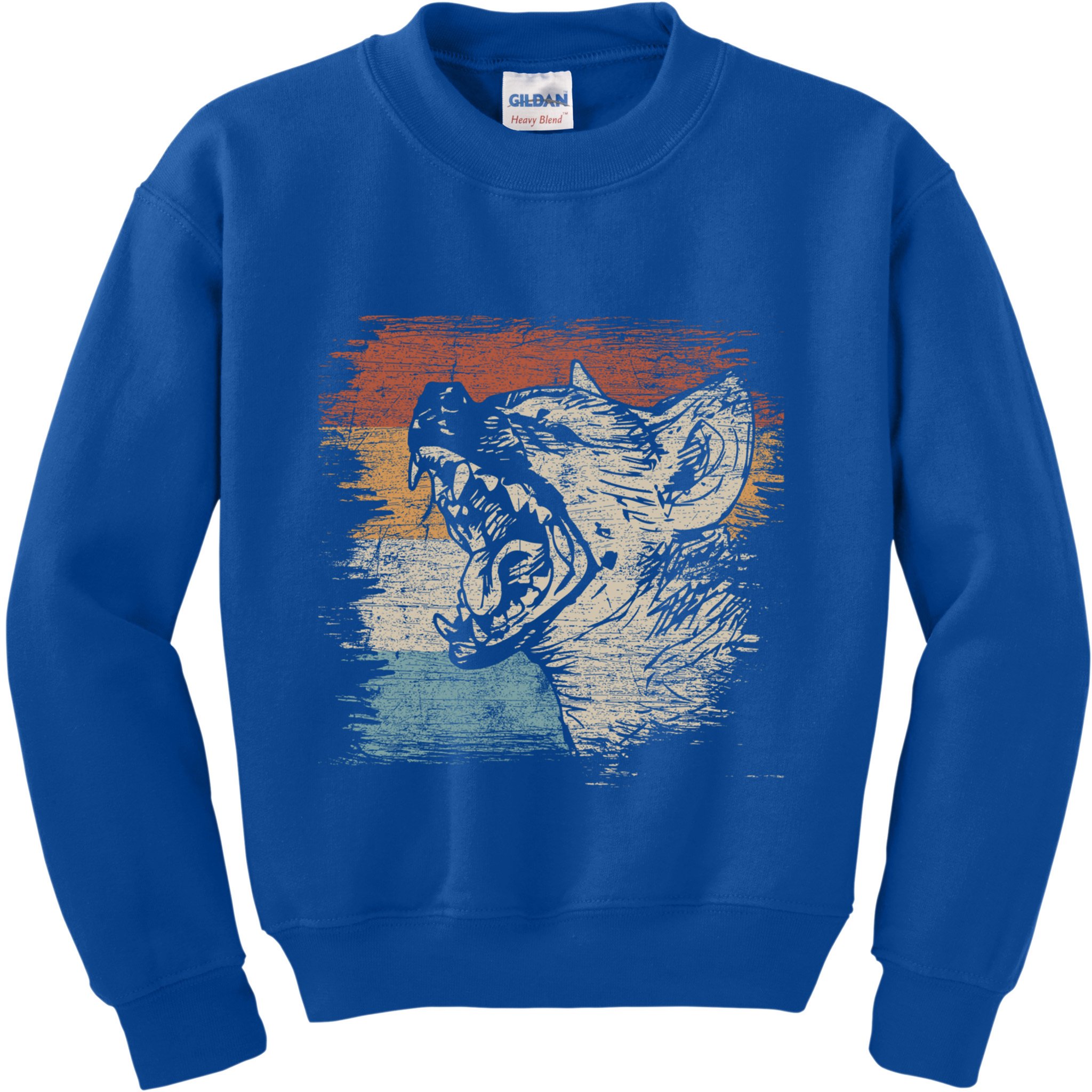 Laughing Hyena Meaningful Gift Kids Sweatshirt