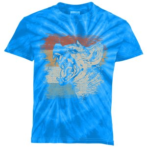 Laughing Hyena Meaningful Gift Kids Tie-Dye T-Shirt