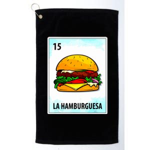 La Hamburguesa Mexican Hamburger Cards Platinum Collection Golf Towel