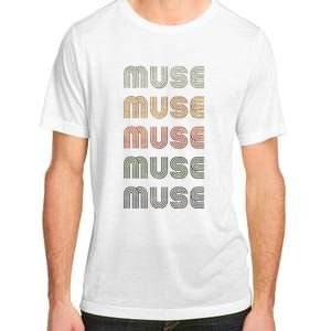 Love Heart Muse Grunge Adult ChromaSoft Performance T-Shirt