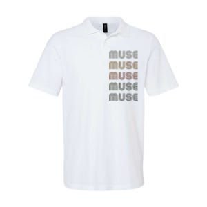 Love Heart Muse Grunge Softstyle Adult Sport Polo