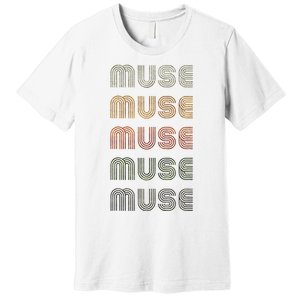 Love Heart Muse Grunge Premium T-Shirt