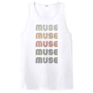 Love Heart Muse Grunge PosiCharge Competitor Tank