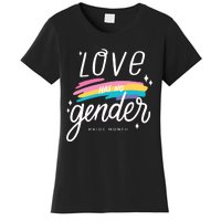 Love Has No Gender Pride Month Graphic Women's T-Shirt